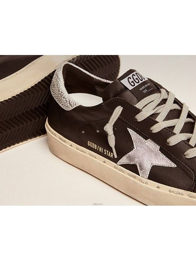 Hi Star Low Top Sneakers Silver Black - GOLDEN GOOSE - BALAAN 4