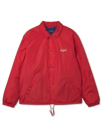 Water repellent COACH jacket red - POLO RALPH LAUREN - BALAAN 1