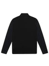 cool sleeve high neck long sleeve t-shirt 9214LZSPBLACK - BLACK&WHITE - BALAAN 2