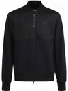 Diamond Tech Bonded Mesh Bomber Jacket Black - J.LINDEBERG - BALAAN 2