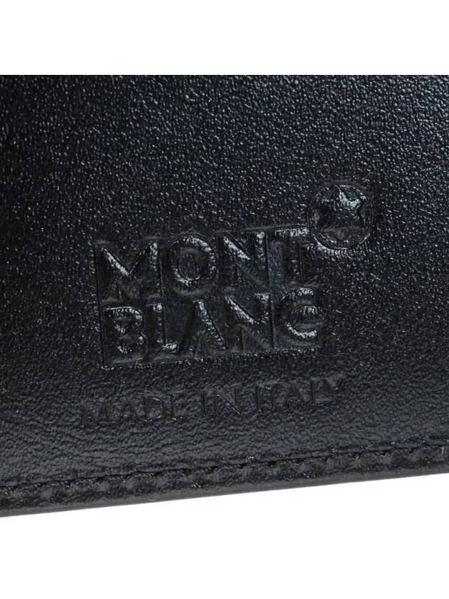 Meisterstuck Leather Card Wallet Black - MONTBLANC - BALAAN 8