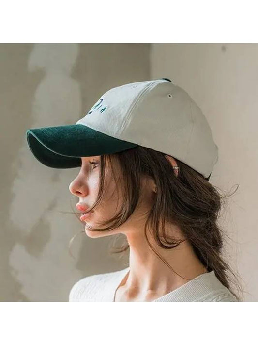 Two-elve color scheme ball cap deep green - BENECIA12 - BALAAN 1