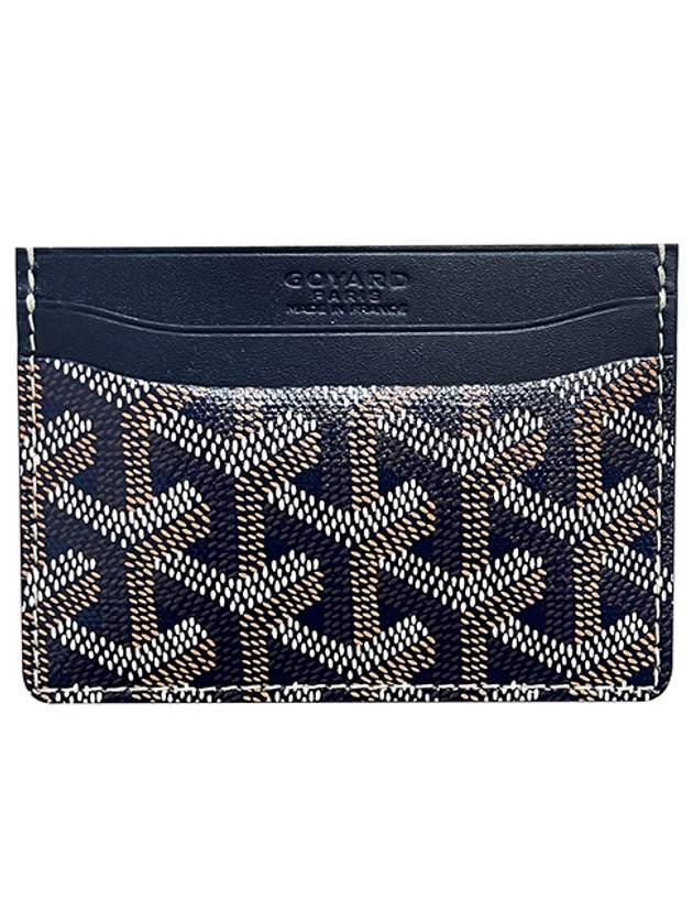 APM107-12 Saint-Sulpice Small Card Holder Navy Wallet TEO - GOYARD - BALAAN 1