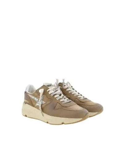 Running Glitter Star Low Top Sneakers Beige - GOLDEN GOOSE - BALAAN 2