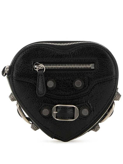 Le Cagole Heart Mini Bag Black - BALENCIAGA - BALAAN 2