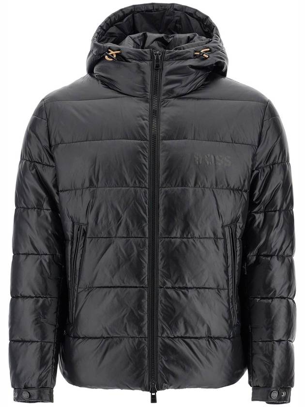 Lightweight Down Comfort Puffer Padding Black - HUGO BOSS - BALAAN 2