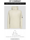 Lens Wappen Sweat Hood Beige - CP COMPANY - BALAAN.