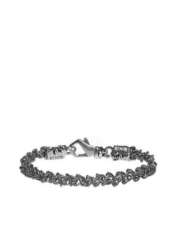 Emanuele Bicocchi Knot Chain Silver Bracelet - EMANUELE BICOCCHI - BALAAN 1