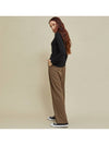 FW Long Wide Slacks Brown - MANAVIS7 - BALAAN 3