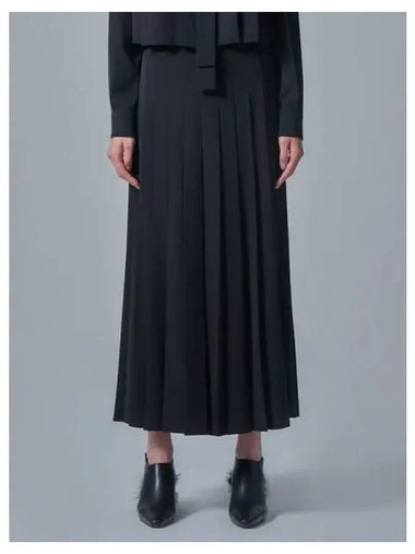 Pleated wide pants black domestic product GM0024062491282 - JUUN.J - BALAAN 1