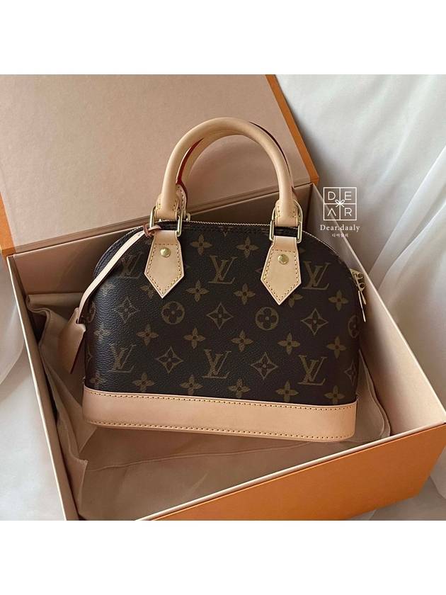 Alma BB Monogram Canvas Tote Bag Brown - LOUIS VUITTON - BALAAN 10