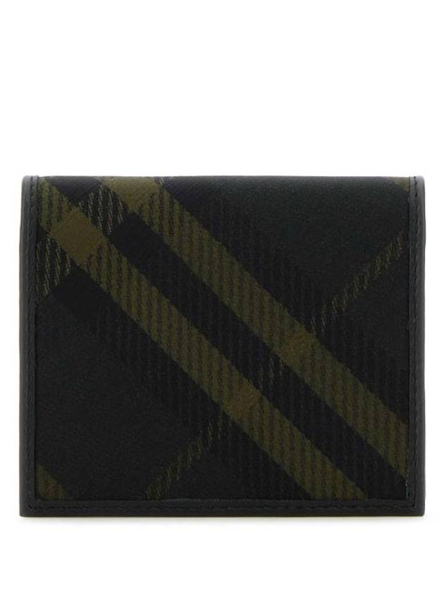 Check Zip Coin Pocket Card Wallet Shadow - BURBERRY - BALAAN 1