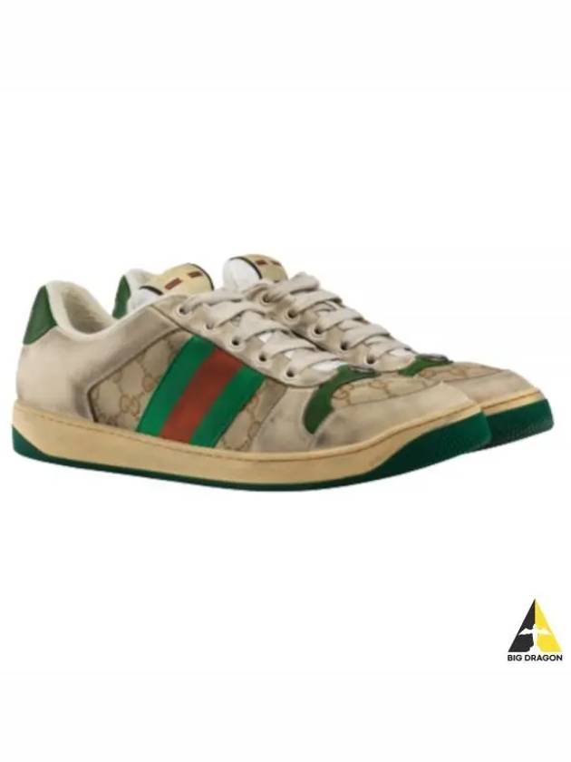 GG Screener Canvas Low-Top Sneakers - GUCCI - BALAAN 2