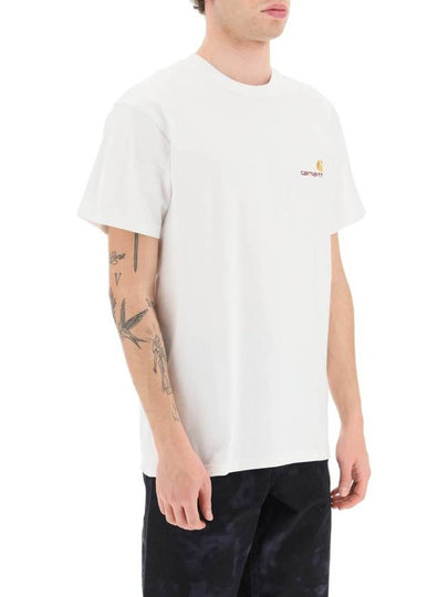 CARHARTT WIP S/S AMERICAN SCRIPT T-SHIRT - CARHARTT WIP - BALAAN 2