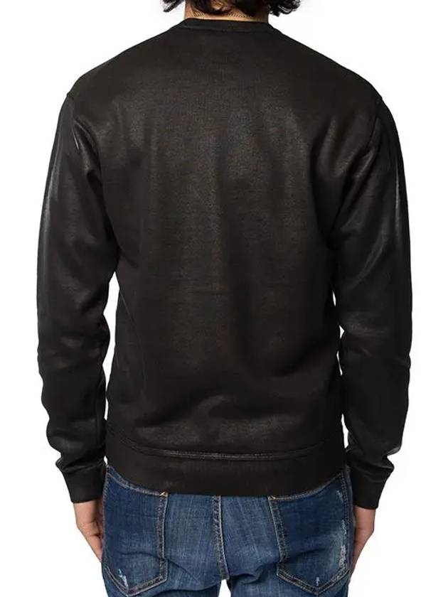 Twins Black Coated Sweatshirt S74GU0091 - DSQUARED2 - BALAAN 5