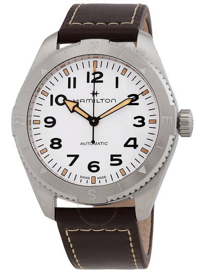 H70315510 Khaki Field Expedition Men s Automatic Leather Watch - HAMILTON - BALAAN 2