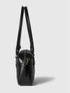 GG Marmont Leather Small Top Handle Shoulder Bag Black - GUCCI - BALAAN 5