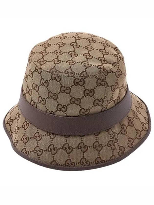 GG Canvas Fedora Beige - GUCCI - BALAAN 3