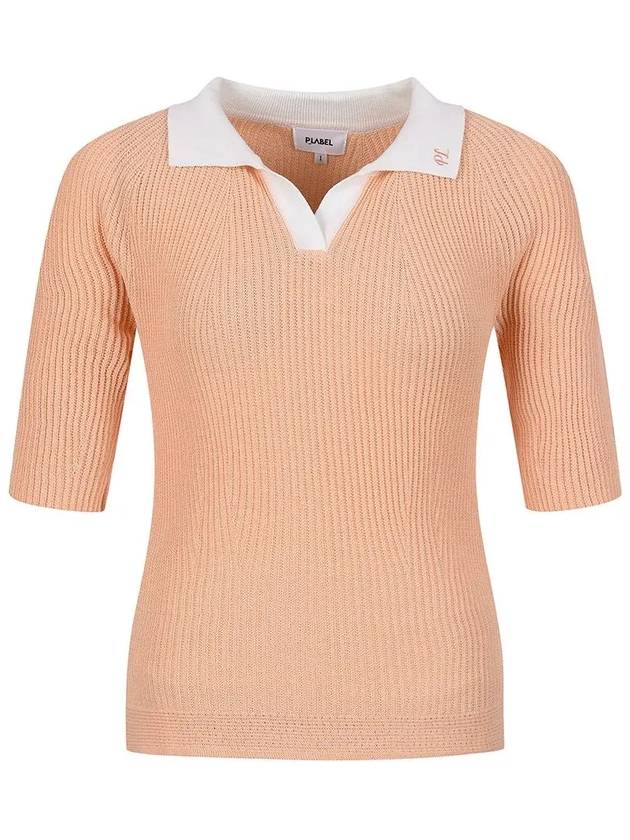 Color combination whole garment slim knit MK4MP334 - P_LABEL - BALAAN 5
