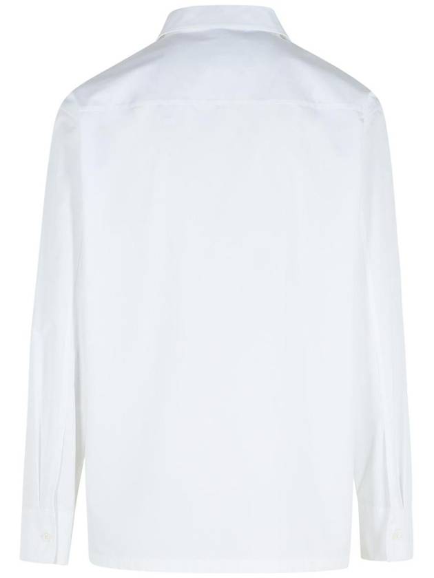 Jil Sander White Cotton Shirt - JIL SANDER - BALAAN 3