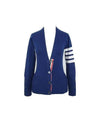 cardigan blue FKC001A 00011 420 - THOM BROWNE - BALAAN.