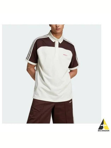 adidas 80s Premium 3S Archive Mock Mesh Polo Shirt JC6528 - ADIDAS - BALAAN 1