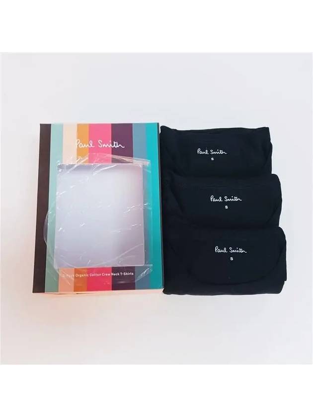 24SS 3 types 1 set Men's underwear short sleeve tshirt M1A 389 M3PK 79 - PAUL SMITH - BALAAN 6