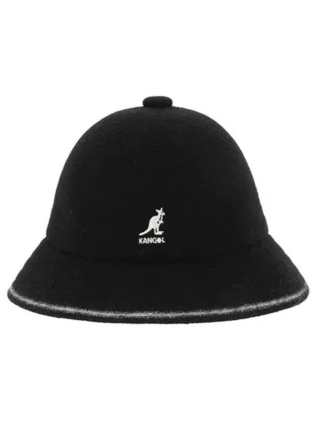 K3181ST BLACK OFF WHITE Bucket Hat - KANGOL - BALAAN 1