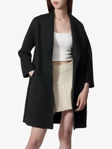 Max Mara mesh coat black 29016121600013 - S MAX MARA - BALAAN 1