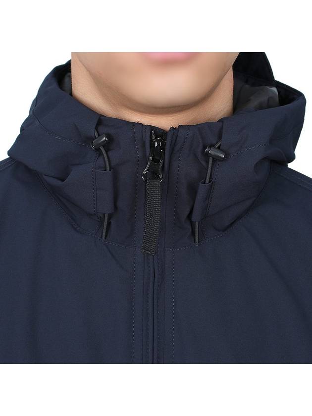 Compass Badge Hooded Jacket Navy - STONE ISLAND - BALAAN 8