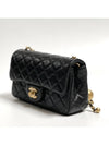 24 Year New Mini Gold Ball Shoulder Bag Black AS1787 - CHANEL - BALAAN 2