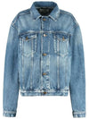 Oversized Denim Jacket Light Blue - MAISON MARGIELA - BALAAN 2