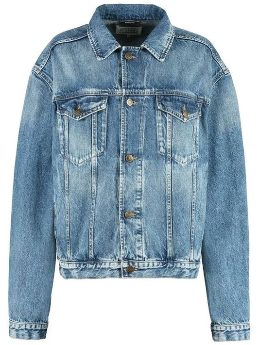 Oversized Denim Jacket Light Blue - MAISON MARGIELA - BALAAN 2