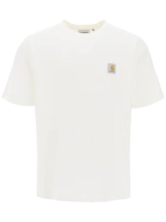 Relaxed Fit Nelson Short Sleeve T-Shirt White - CARHARTT WIP - BALAAN 2