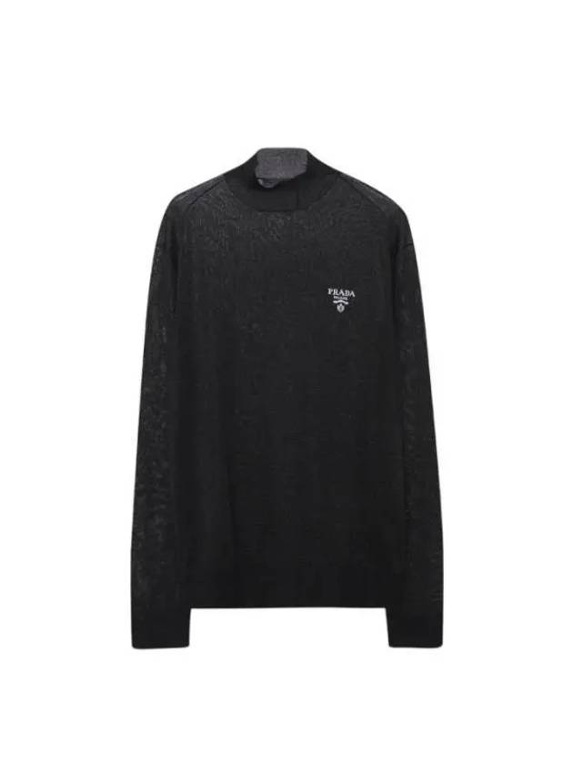 UMR507 1Z4Q F0002 Silk Turtleneck Sweater - PRADA - BALAAN 1