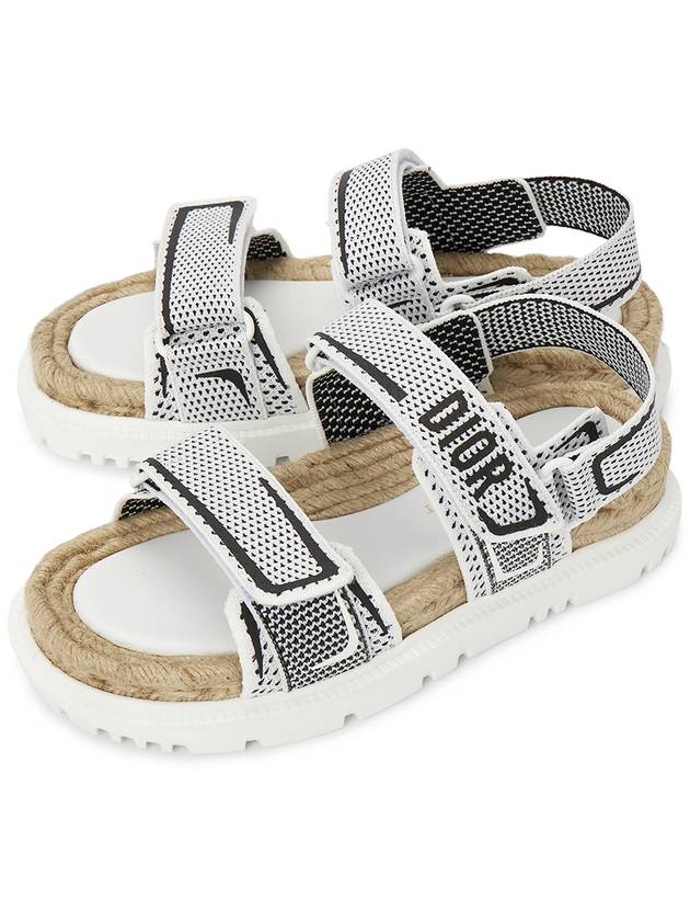 Act Technical Mesh Rubber Sandal White - DIOR - BALAAN 2