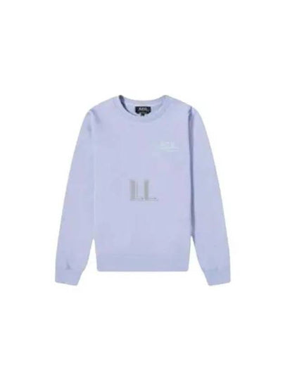 Skye Logo Sweatshirt Lilac - A.P.C. - BALAAN 2