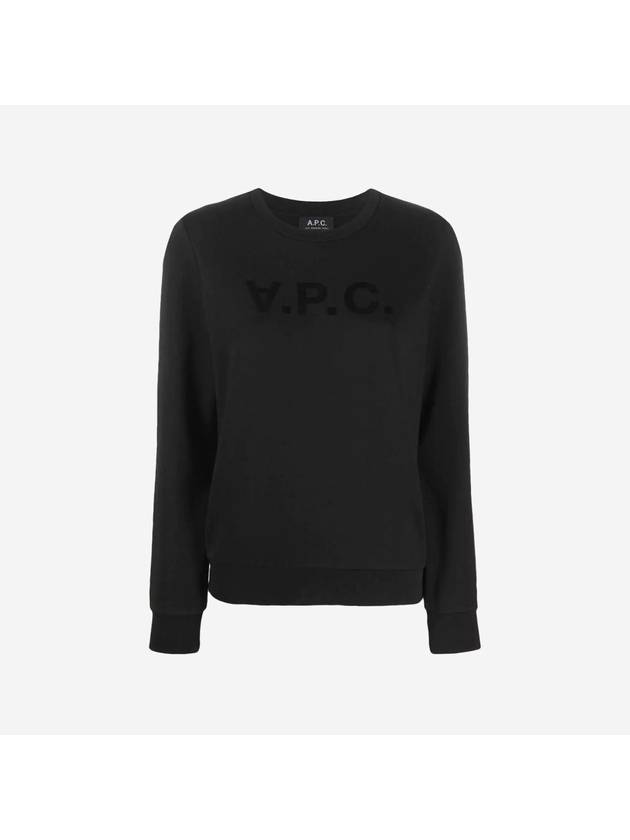 VPC Logo Sweatshirt Black - A.P.C. - BALAAN 2