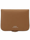 Josh Leather Coin Wallet Sand - A.P.C. - BALAAN 2