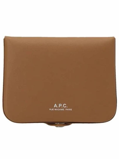 Josh Leather Coin Wallet Sand - A.P.C. - BALAAN 2