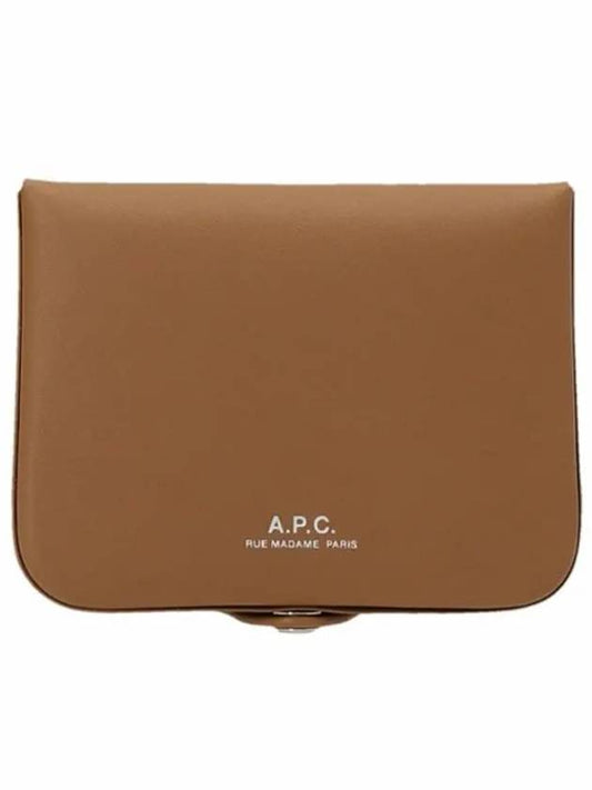 Josh Leather Coin Wallet Sand - A.P.C. - BALAAN 2