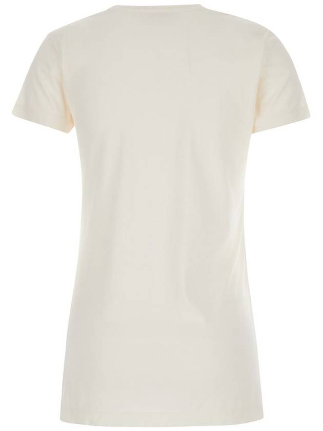 ORB Lollo Short Sleeve T-Shirt White - VIVIENNE WESTWOOD - BALAAN 3