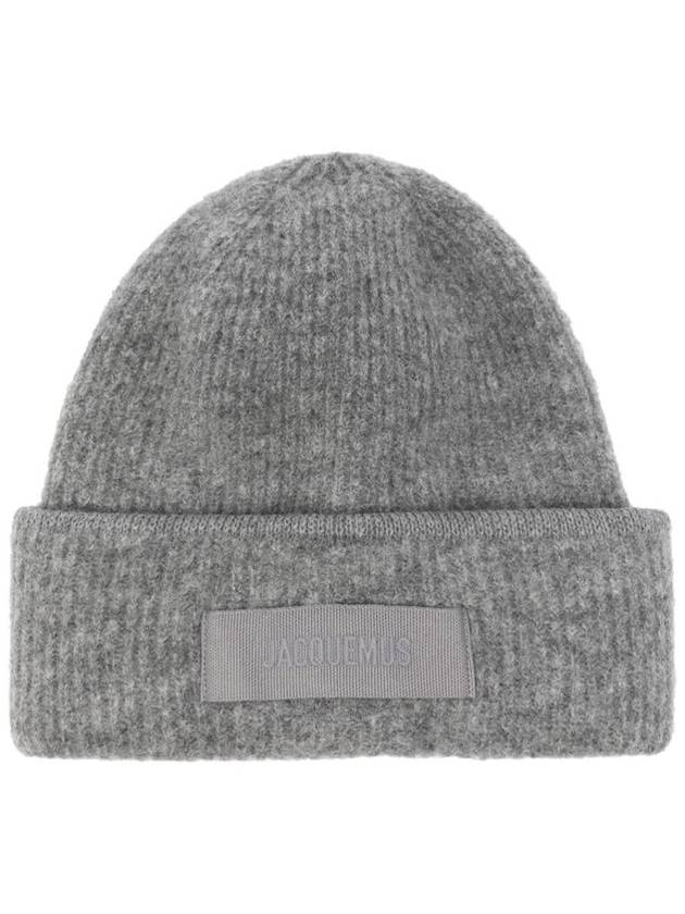 The Gros Grain Beanie Grey - JACQUEMUS - BALAAN 2