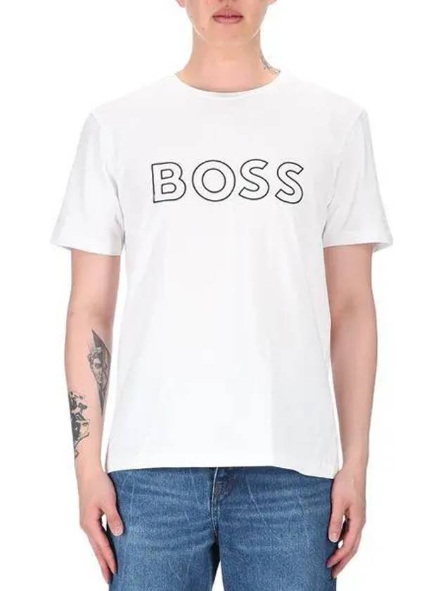 Men's Logo Short Sleeved T-shirt 2 Packs Set - HUGO BOSS - BALAAN 2