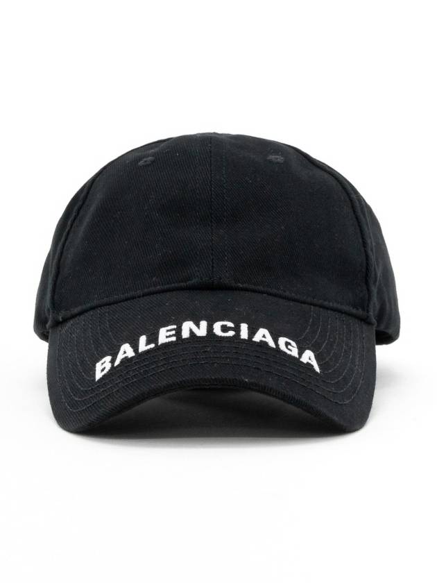 logo ball cap black - BALENCIAGA - BALAAN 2