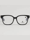 Glasses frame LNV2650LB 001 black Asian fit horn rim square - LANVIN - BALAAN 3