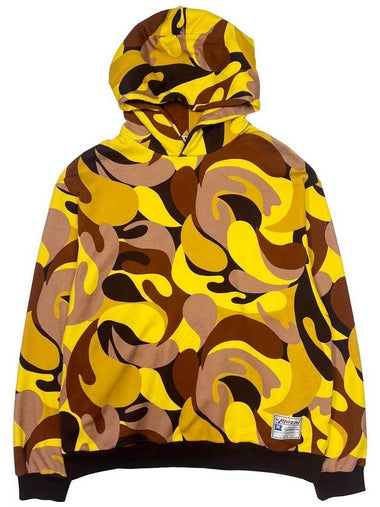 Men s Art Camo Print Hoodie Yellow - MARNI - BALAAN 1