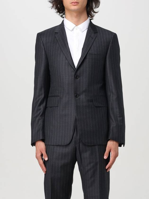 Monofeto Jacket Gray - THOM BROWNE - BALAAN 2