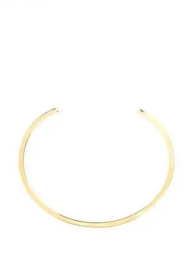 Engraved Logo Cuff Bracelet Gold - MAISON MARGIELA - BALAAN 2