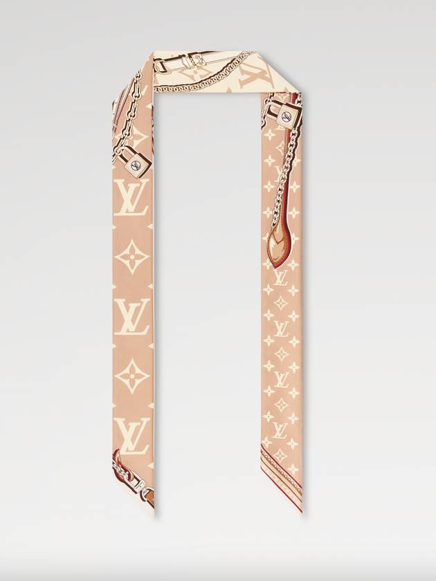 Ultimate Monogram BB Scarf Beige - LOUIS VUITTON - BALAAN 4